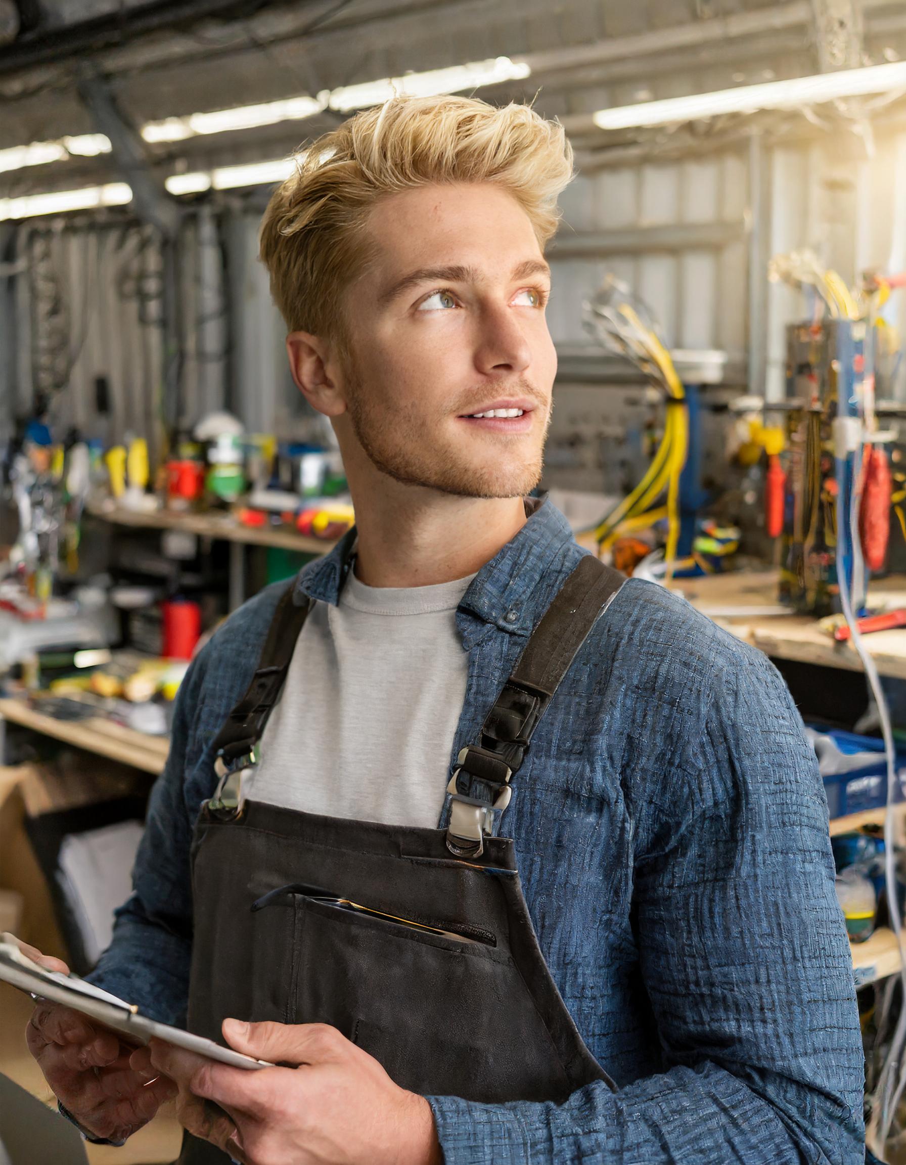 Person im Bereich Mode, professionell und kreativ